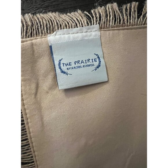 Rachael Ashwell The Prairie Christmas Burlap Placemats That Read Merry Set Of 2 - Picture 4 of 4